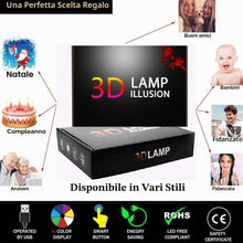 Carica l'immagine nel visualizzatore di Gallery, Creativo 3D Yoga Meditazione Luce Notturna 16 Colori Mutevoli Telecomando USB Potere Toccare Cambiare Lampada Arredament