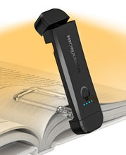 Carica l'immagine nel visualizzatore di Gallery, HIONXMGA Luce per Lettura Libri a Letto,Luce da Lettura a LED portatile con clip,3 Colori ambra e regolazione continua d