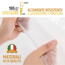 Carica l'immagine nel visualizzatore di Gallery, PENNELLIFICIO 2000 Set 3 Teli Copritutto in Plastica, 4x4 Metri