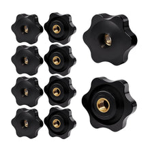 Carica l'immagine nel visualizzatore di Gallery, 10pcs Manopola A Stella M8 X 32, Dado Di Serraggio Per Vite A Stella, Maniglia Mobili Meccanica Apparecchiature Elettron