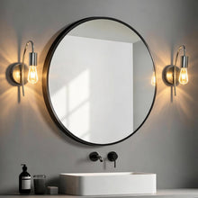 Carica l'immagine nel visualizzatore di Gallery, Lampada da Parete Interna Vintage 2 Pezzi Applique Parete Curva Industriale Retrò Illuminazione da Parete Prese Lampada 