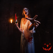 Carica l'immagine nel visualizzatore di Gallery, Coltello Finto Halloween 35 cm, Pugnale Finto, Coltello di Plastica Riutilizzabile per Halloween Carnevale Costume Acces