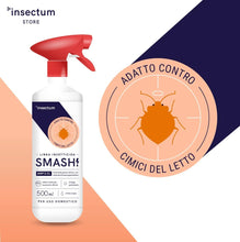 Carica l'immagine nel visualizzatore di Gallery, Insectum 2 Insetticida cimici da letto AMP 2 CL - Spray cimici da letto Flacone 500 ml - Insetticida per cimici da letto