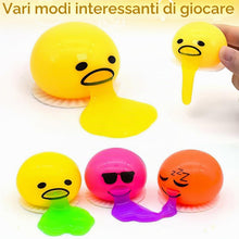 Carica l'immagine nel visualizzatore di Gallery, Set di 4 Palline Antistress a Forma di Tuorlo d'Uovo