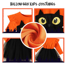 Carica l'immagine nel visualizzatore di Gallery, Costume Da Zucca Per Bambini, Costume Zucca Ragazze con Zucca Cappelli