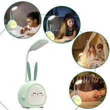 Carica l'immagine nel visualizzatore di Gallery, Lampada da Scrivania per Bambini,Lampada da Scrivania Simpatico Cartone Animato,USB Ricaricabile e 3 Modalità di Illumin