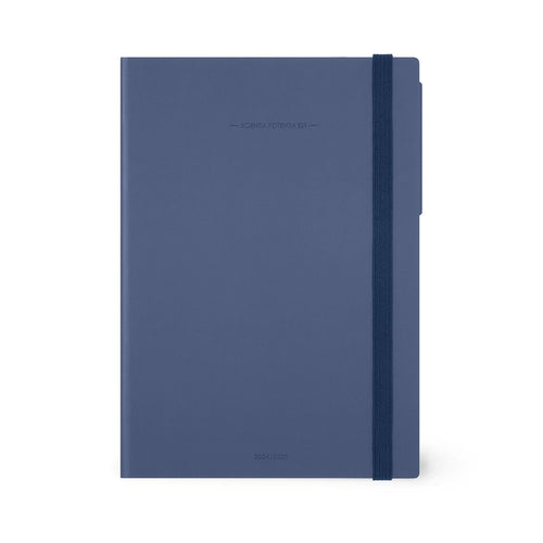 Legami - Agenda del Docente Large, Agenda Grande Settimanale, 13 Mesi, da Agosto 2024 ad Agosto 2025, Pianificazione Didattica, Registro Classe, Orario, Calendario Scolastico, 17 x 24 cm, Blueberry