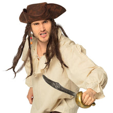 Carica l'immagine nel visualizzatore di Gallery, Boland 00696 - Spada pirata, 37 cm, lama con teschio e ossa incrociate, bambini, adulti, bucaniere, pirata, carnevale, f