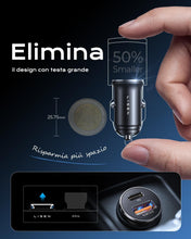 Carica l'immagine nel visualizzatore di Gallery, LISEN Caricatore Auto USB C 69W+60W Cavo【PD &amp; QC3.0 Rapido】 Caricatore Auto Accendisigari, Caricabatterie Auto USB C Kit di Accessori da Auto Per Cellulari Compatibile con iPhone 17 16 15 Pro Max