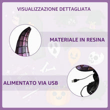 Carica l'immagine nel visualizzatore di Gallery, Lampada a Forma di Cappello da Strega,Lampada a LED a Forma di Cappello