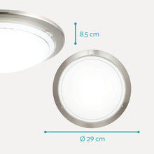 Carica l'immagine nel visualizzatore di Gallery, Eglo Planet 1, lampada da soffitto a 1 luce, plafoniera in metallo