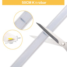 Carica l'immagine nel visualizzatore di Gallery, pcning Striscia LED 220 Volt COB 2M senza Trasformatore con Spina 4000K da Interno Esterno, 2 Metri Strisce LED Luce Nat