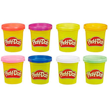 Carica l'immagine nel visualizzatore di Gallery, Play-Doh Hasbro Giochi per la Festa di Halloween per Bambini e Bambine da 2 Anni, Pasta da Modellare Neon Colori Vivaci (Confezione da 8 vasetti)