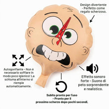 Carica l'immagine nel visualizzatore di Gallery, Cuscino da 18 cm come articolo scherzo per un buon prank – Cuscino per bambini e teste dei bambini – Cuscino retrò grand