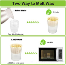 Carica l'immagine nel visualizzatore di Gallery, Nose Wax Kit di cera per la rimozione dei peli del naso per uomini e donne con 50 g di cera, 20 applicatori con punta si