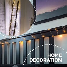 Carica l'immagine nel visualizzatore di Gallery, LAC FUTURE 2 Pezzi Luci Led a Batteria 5M | 50 LED Decorazioni Natalizie