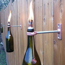 Carica l'immagine nel visualizzatore di Gallery, Walfront 12Pezzi 0.5" x 9,85" Stoppini in Fibra di Vetro, Stoppini Ricambio Tiki Torce Tiki per Bottiglia di Vino Illumi