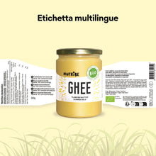 Carica l'immagine nel visualizzatore di Gallery, NUTRIBE Ghee Biologico 500g | Burro Chiarificato Ayurvedico | Latte di Pascolo | Ideale per Friggere, Keto e Paleo