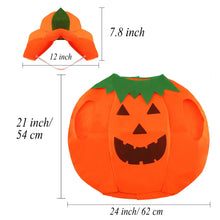 Carica l&#39;immagine nel visualizzatore di Gallery, DERAYEE Costume da Zucca di Halloween,Bambini Vestiti Halloween,Costume Carnevale Cosplay Feste