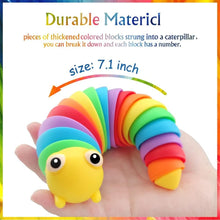 Carica l'immagine nel visualizzatore di Gallery, Giocattolo di decompressione per bruco oceano, squalo, giocattolo di decompressione, divertente, autismo, ADHD, giocatto