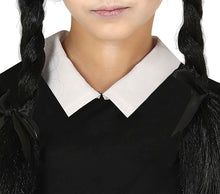 Carica l'immagine nel visualizzatore di Gallery, FIESTAS GUIRCA | Costume Gothic Girl Bambina (5-6 Anni) - Vestito per Bambine - Costumi da Studentessa e Scolaretta per 