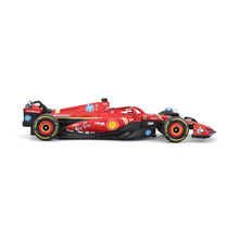 Carica l&#39;immagine nel visualizzatore di Gallery, Burago Ferrari SF-24 Charles Leclerc #16 2024 - Modellino Realistico Auto in Scala 1:43, Guidata da Charles Leclerc, Licenza Ufficiale Ferrari, Età consigliata 3+ Anni