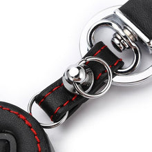 Carica l'immagine nel visualizzatore di Gallery, Cover Guscio Custodia in Pelle con Portachiavi per Chiave Alfa Romeo Mito...
