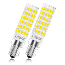 Carica l'immagine nel visualizzatore di Gallery, Lampadina LED E14, 5W (equivalenti a 40 W),6500K,luce bianco freddo,base in ceramica, piccola vite non dimmerabile per c