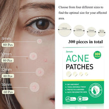 Carica l'immagine nel visualizzatore di Gallery, 300 Pezzi Pimple Patch Brufoli Cerotti Invisibili Viso Acne Patch