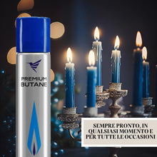 Carica l'immagine nel visualizzatore di Gallery, Colibri bomboletta di Gas Butano di altissima qualità - 2 x 90ml - Puro al 100% - per Ricarica accendini e accendisigari