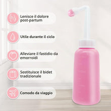 Carica l'immagine nel visualizzatore di Gallery, Bidet Portatile – 350ml Peri Bottle Post Partum per Letto Settimanale e Ospedale | Bidet Portatile da Viaggio con Tasche Impermeabili