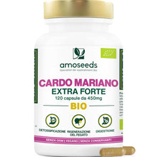 Carica l'immagine nel visualizzatore di Gallery, Cardo Mariano BIO | Extra Forte 1350mg / giorno, integratore con Silimarina | 120 capsule da 450mg | Disintossicazione d