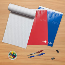 Carica l'immagine nel visualizzatore di Gallery, 10 Block Notes A4 BE MORE DERBY - 1R Righe senza Margine - Carta 60g - 60fg