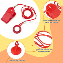 Carica l&#39;immagine nel visualizzatore di Gallery, Blocco Tapis Roulant,Chiave Magnetica di Sicurezza,Blocco di Sicurezza Tapis Roulant,Serratura Magnetica per Interruttore di Sicurezza a Chiave Universale per Tapis Roulant,Most Treadmills (1, Rosso)