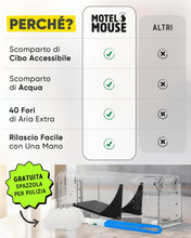 Carica l'immagine nel visualizzatore di Gallery, Motel Mouse Trappola per Topi e Ratti Vivi per Interni ed Esterni - Facile da Usare, Facile da Pulire, Riutilizzabile, R