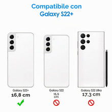 Carica l'immagine nel visualizzatore di Gallery, JETech Cover Slim per Samsung Galaxy S22 Plus, Nero