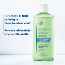 Carica l'immagine nel visualizzatore di Gallery, DUCRAY Extra-delicato - Shampoo dermoprotettivo - Uso frequente - 400ml