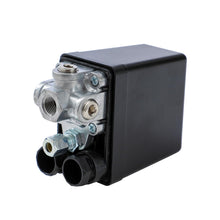 Carica l'immagine nel visualizzatore di Gallery, ORAZIO Interruttore di Controllo della Pressione del Compressore d'Aria G1/4" 220V 16A 3 Porte Monofase per Valvola di C