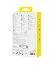 Carica l'immagine nel visualizzatore di Gallery, Baseus Cavo da USB C a USB C, arrotolabile, 60 W, 1 m, mini retrattile, cavo di ricarica veloce, USB C per iPhone 16, 15