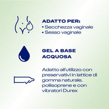 Carica l'immagine nel visualizzatore di Gallery, Durex Naturals Pure Gel Lubrificante Intimo, 100% Ingredienti di Origine Naturale,100ml