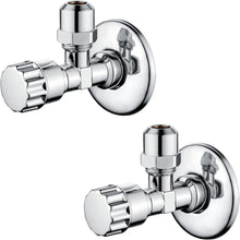 Carica l'immagine nel visualizzatore di Gallery, Ibergrif M22022-2 Valvola ad Angolo 1/2" x 3/8", 2 Pezzi