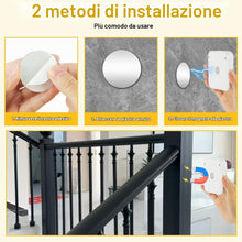 Carica l'immagine nel visualizzatore di Gallery, HOTUT Luce Notturna Batteria, 2 Pezzi Luce Notturna con Sensore di Movimento Ricaricabile Tramite USB, 3 modalità Magnet
