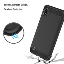 Carica l&#39;immagine nel visualizzatore di Gallery, AICEK Cover Compatible Samsung Galaxy A10, Nero Custodia Samsung A10 Silicone Molle Black Cover per Galaxy A10 Soft TPU Case (6.2 Pollici)