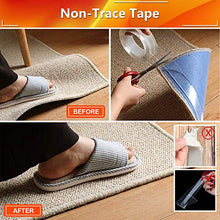 Carica l'immagine nel visualizzatore di Gallery, Nano Nastro Biadesivo, Extra Forte,Multifunzione Trasparente Adesivo,Non Lascia Tracce,Riutilizzabile,per Lncollare Foto e Poster,Fissare Tappeti,Articoli in Pasta (3M)
