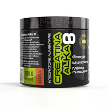 Carica l'immagine nel visualizzatore di Gallery, NET Integratori CREATINA ALKA 8-200g Arancia - Creatina Monoidrata Micronizzata Clonapure - Pre-Post Workout, Rapida Pro