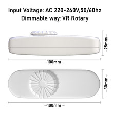 Carica l'immagine nel visualizzatore di Gallery, Bonlux Regolatore Dimmer per 220-240V LED Dimmerabile All'infinito da 3-100 Watt Lampade LED Lampadina Incandescenza Dim