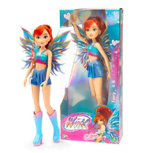 Carica l'immagine nel visualizzatore di Gallery, Winx – Bloom Fata, Bambola 27 cm con Ali Removibili e Look da Fata del Fuoco, Snodata, Giocattolo per Bambina e Bambini 