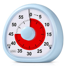 Carica l'immagine nel visualizzatore di Gallery, Diboniur Timer Visivo per Bambini Ricaricabile, Silenzioso, 60 Minuti