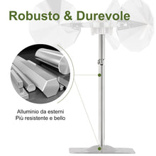 Carica l'immagine nel visualizzatore di Gallery, OFFO Deterrente per Piccioni,Scaccia Piccioni per Balcone,Riflesso a 360° con Base in Alluminio,Spaventa Uccelli per Gia