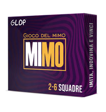 Carica l'immagine nel visualizzatore di Gallery, GLOP Mimo - Giochi da Tavolo - Mettete alla Prova le Vostre Abilità di Mimo - Divertente Gioco per Adulti e Famiglie - Bambini Sopra i 8 anni - Da 2 a 6 squadre